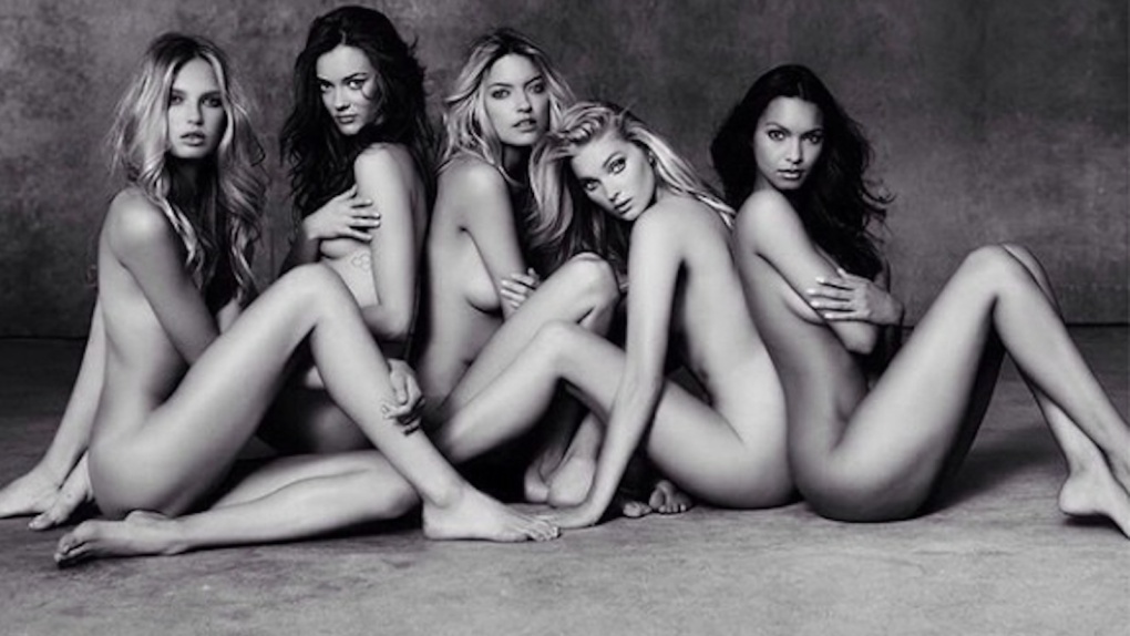 Doutzen Kroes голая в молодости