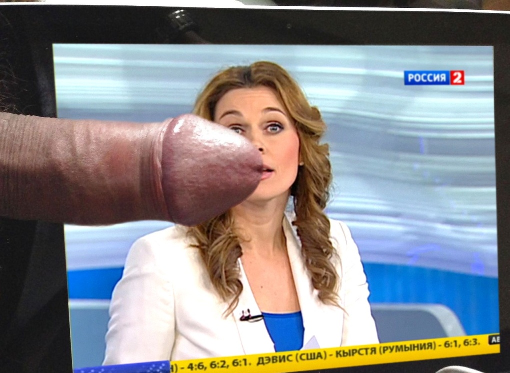 Телеведущую отымели в прямом эфире