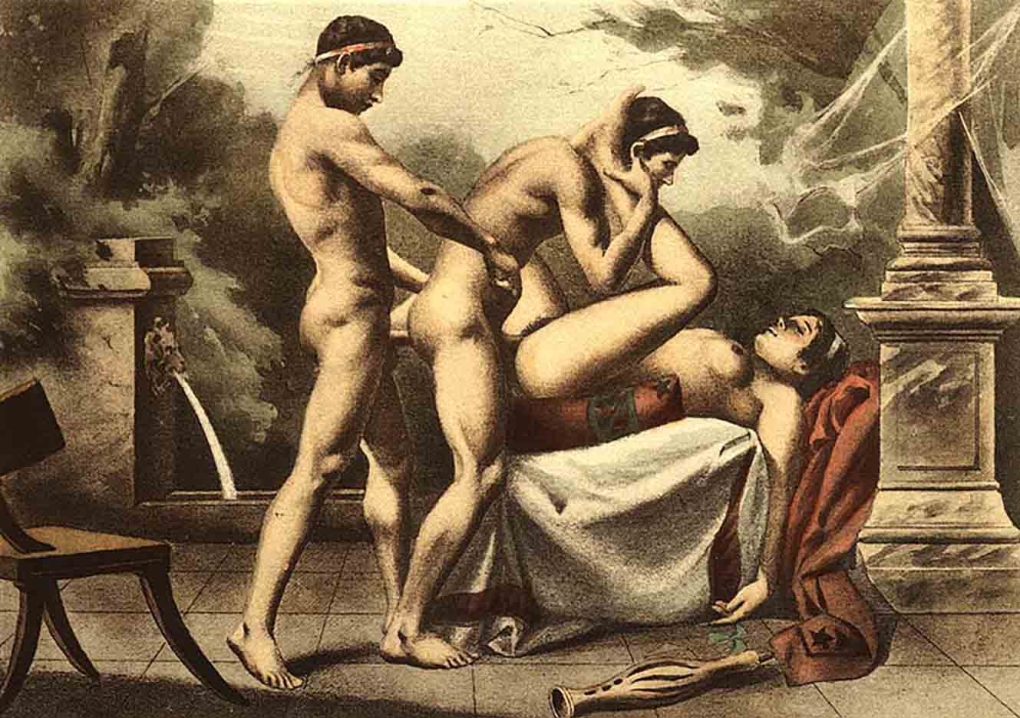 Порнография в рисунках и живописи