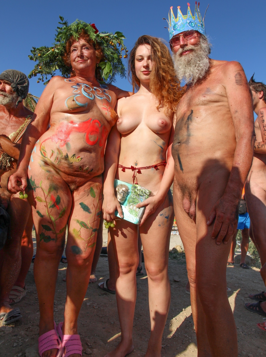 Праздник Нептуна Коктебель Naturism