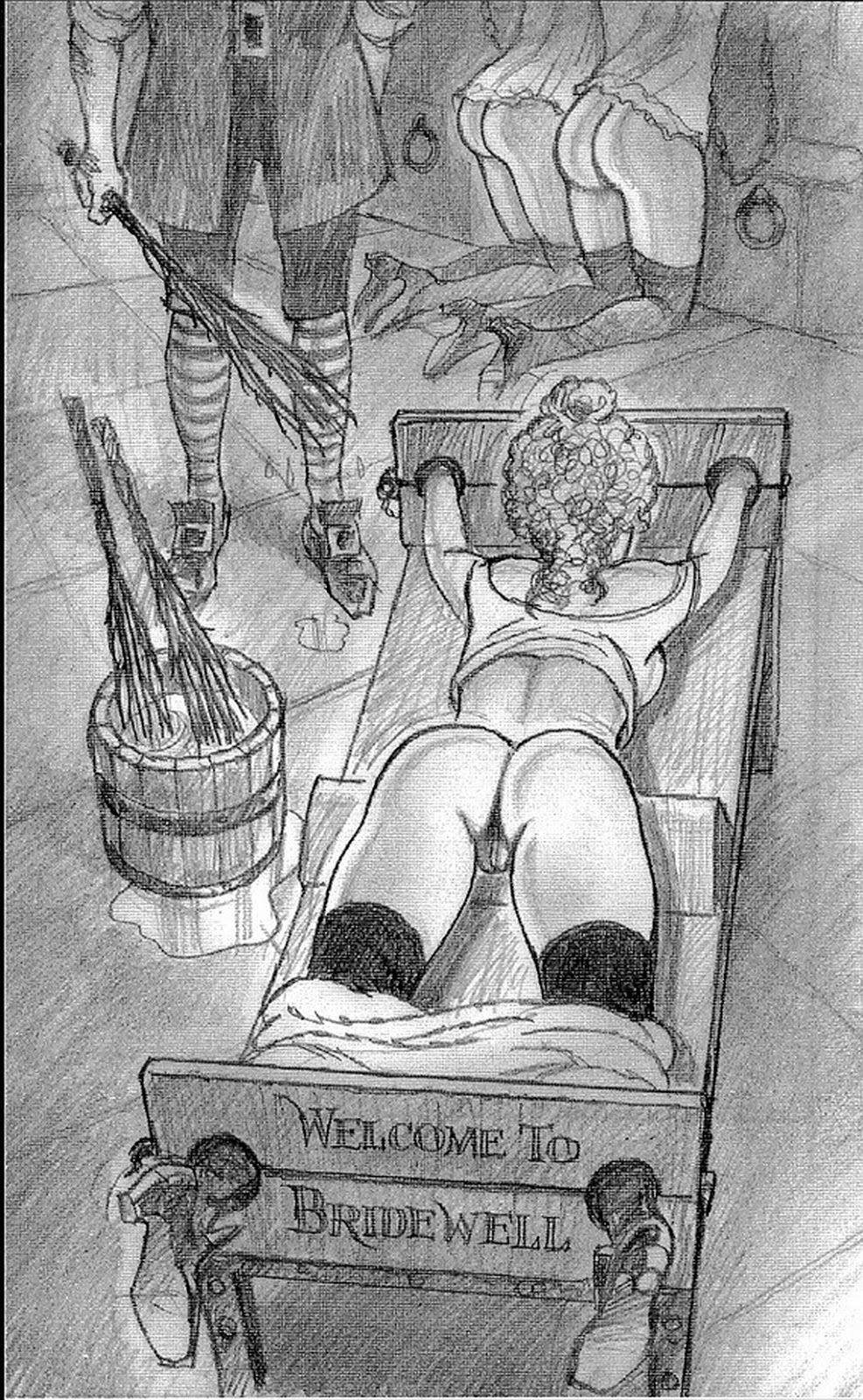 Голые наказание рисунки