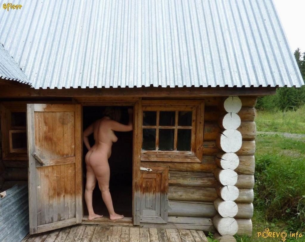 Деревенские девки в бане
