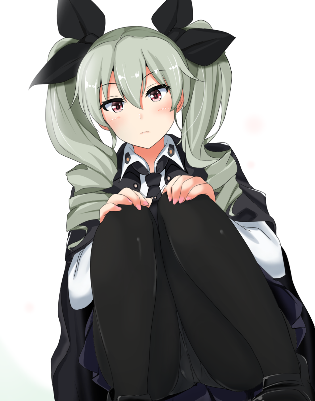 Girls und Panzer хентай panties under pantyhose