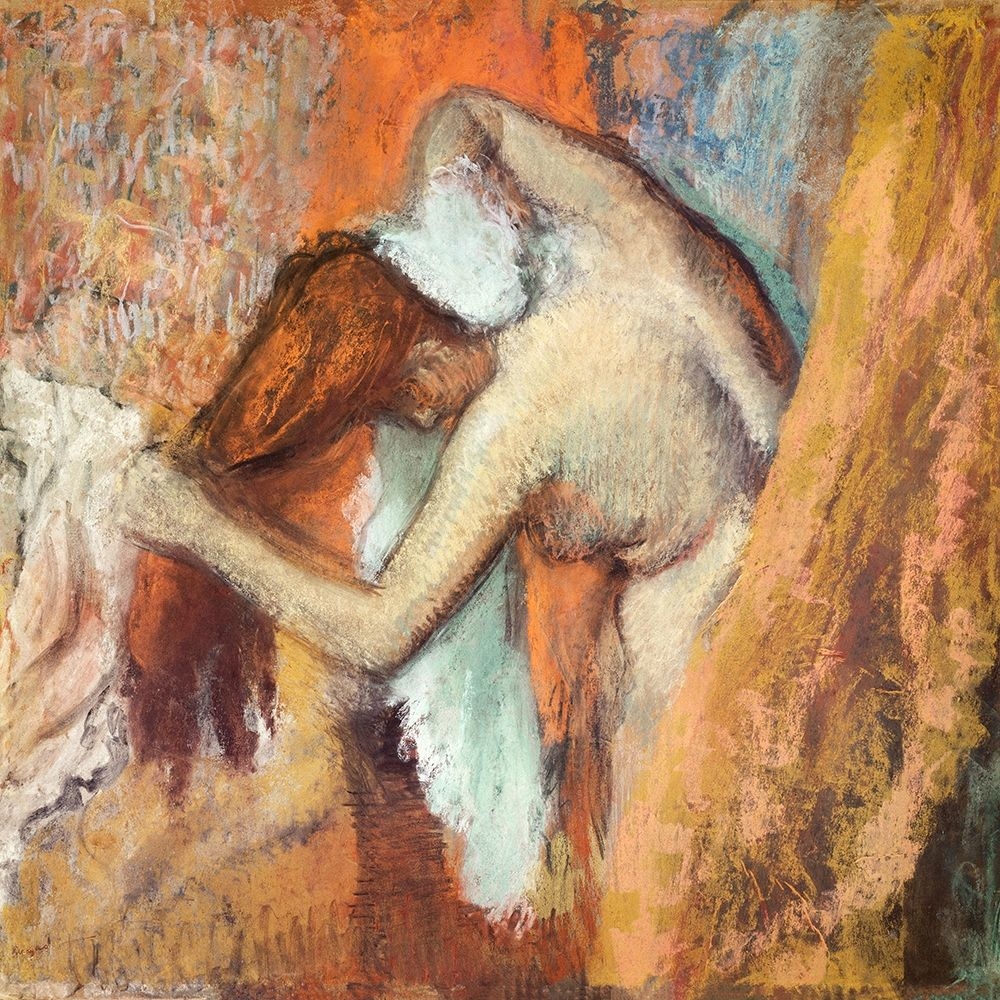 Дега после купания. 1892