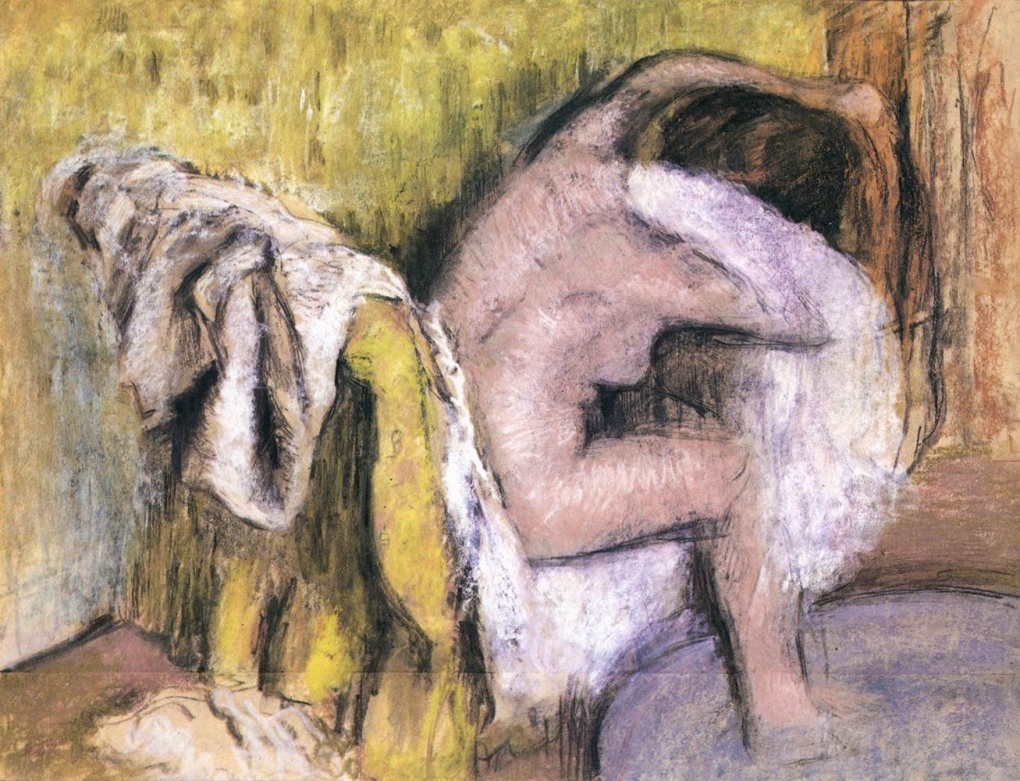 Эдгар Дега woman in a Tub