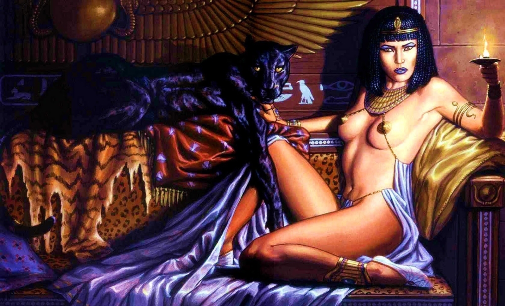 Египетская богиня Иштар sex Art